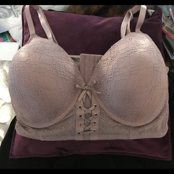 Ashley Stewart Other - Mauve Longline Bra
